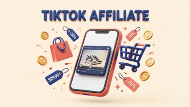 Small creator filming a TikTok Shop product video at home