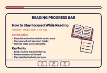 Flat illustration of a web page with a thin progress bar filling across the top