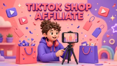 Creator filming a product video for TikTok Shop on a phone