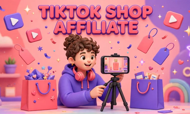 Creator filming a product video for TikTok Shop on a phone