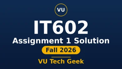 Student learning IT infrastructure with server and network notes