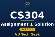 CS304 Assignment 1 Solution Fall 2026