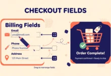 WooCommerce checkout form with custom billing fields