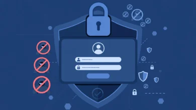 WordPress login page protected with a lock icon showing limited login attempts security