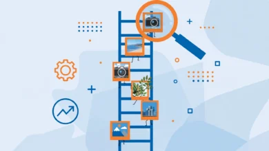 WordPress image SEO tips infographic showing alt text, compression and lazy loading