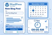 how to schedule wordpress posts in advance
