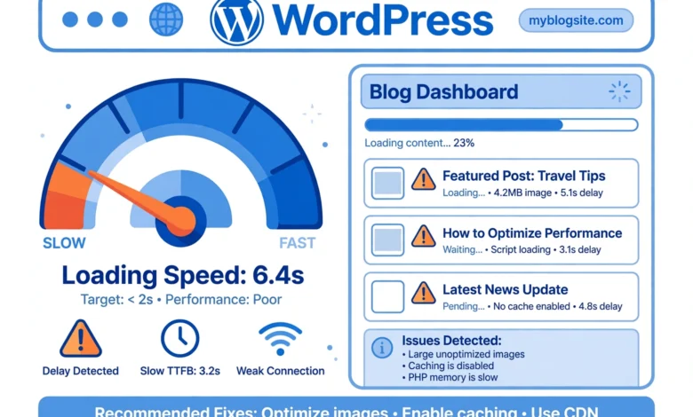 why is my wordpress site so slow