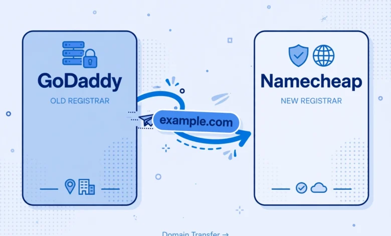 how to transfer domain from godaddy to namecheap